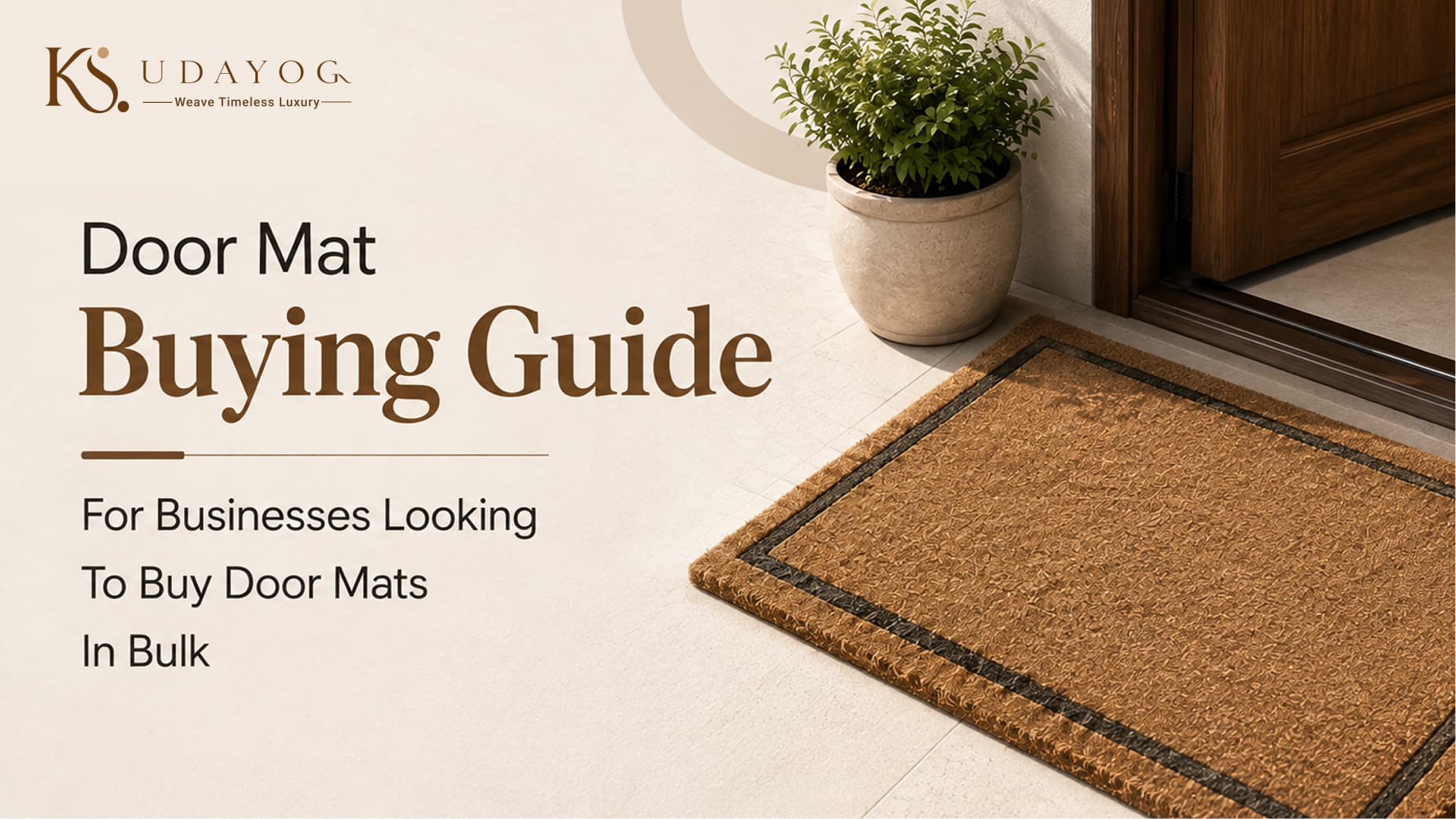 Door Mat Buying Guide For Businesses Looking To Buy Door Mats In Bulk