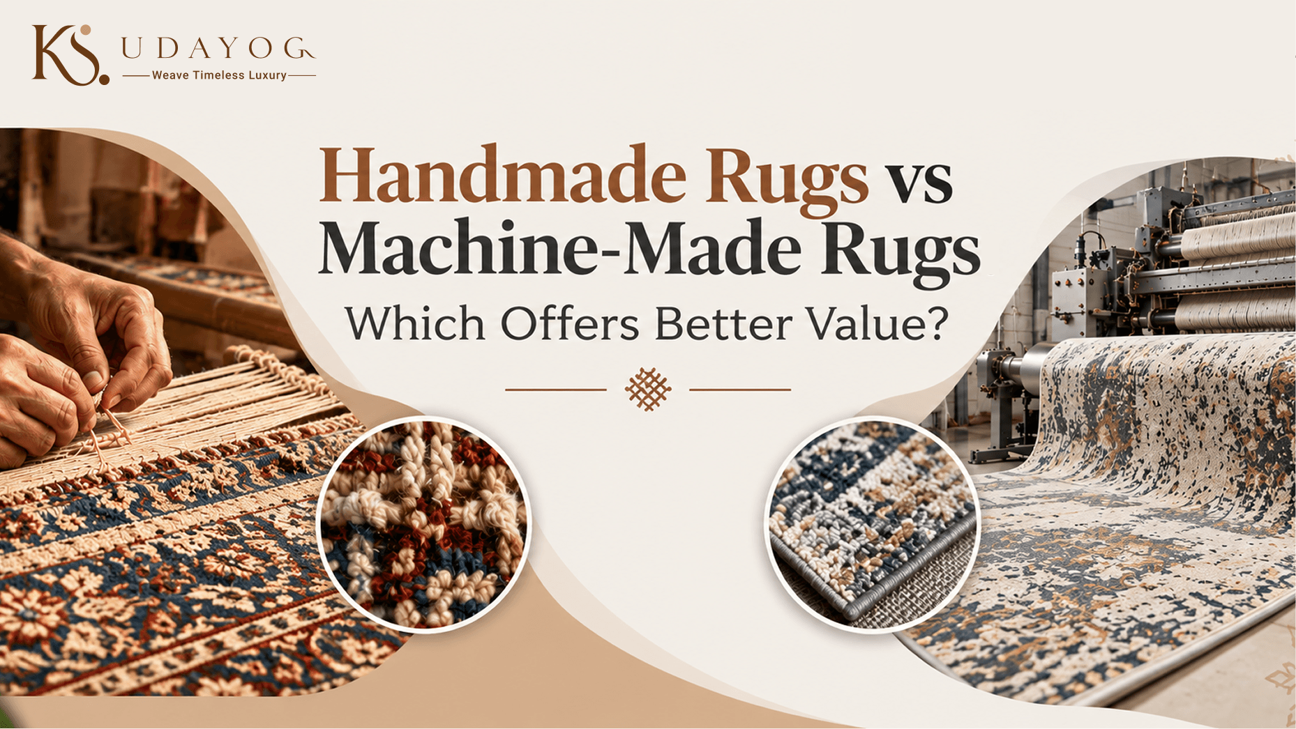 Handmade Rugs vs Machine-Made Rugs: Which Offers Better Value?