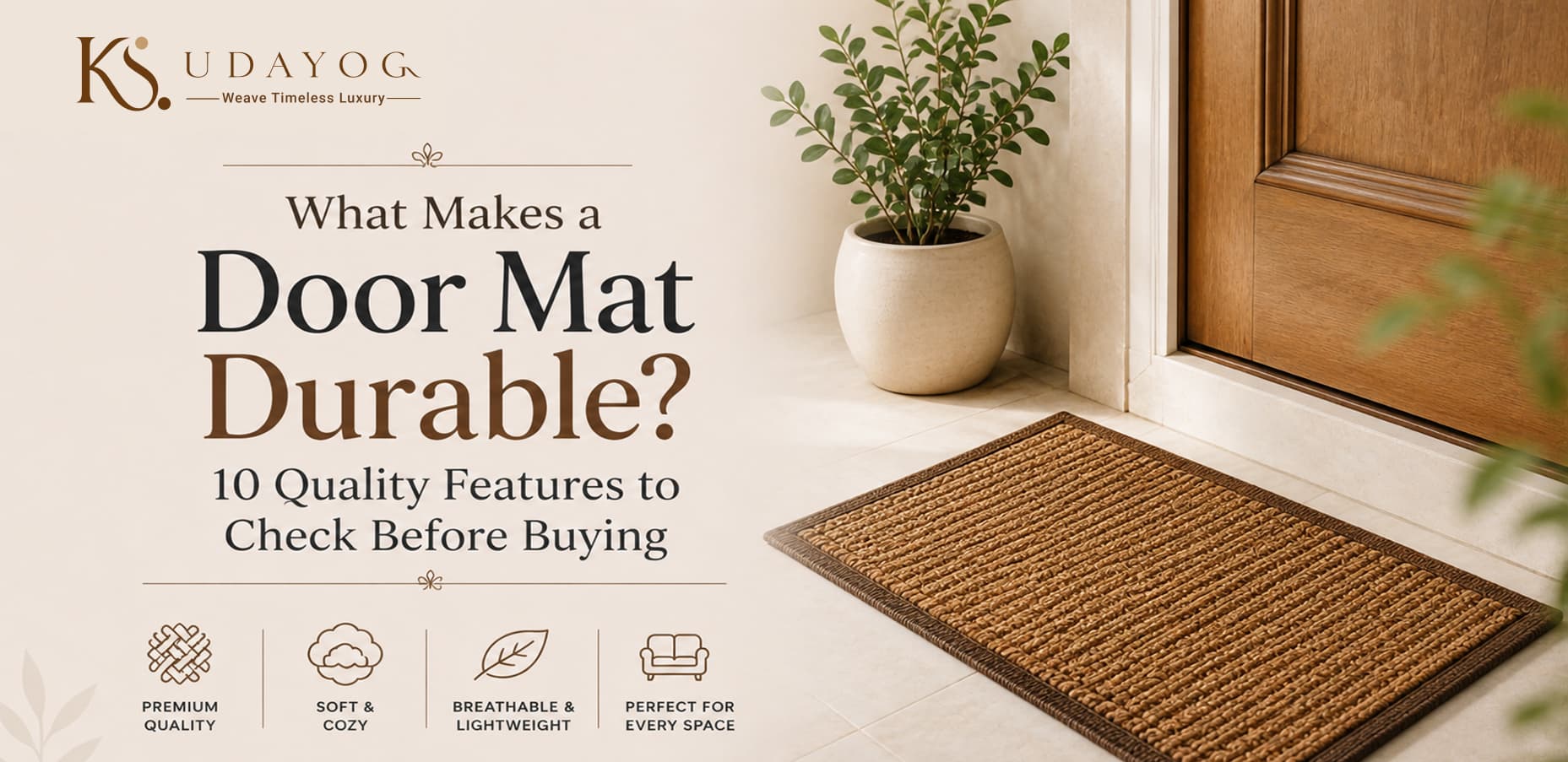 What Makes a Door Mat Durable? 10 Quality Features to Check Before Buying