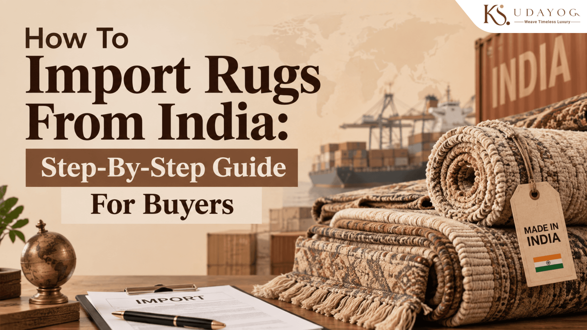 How To Import Rugs From India: Step-By-Step Guide For Buyers