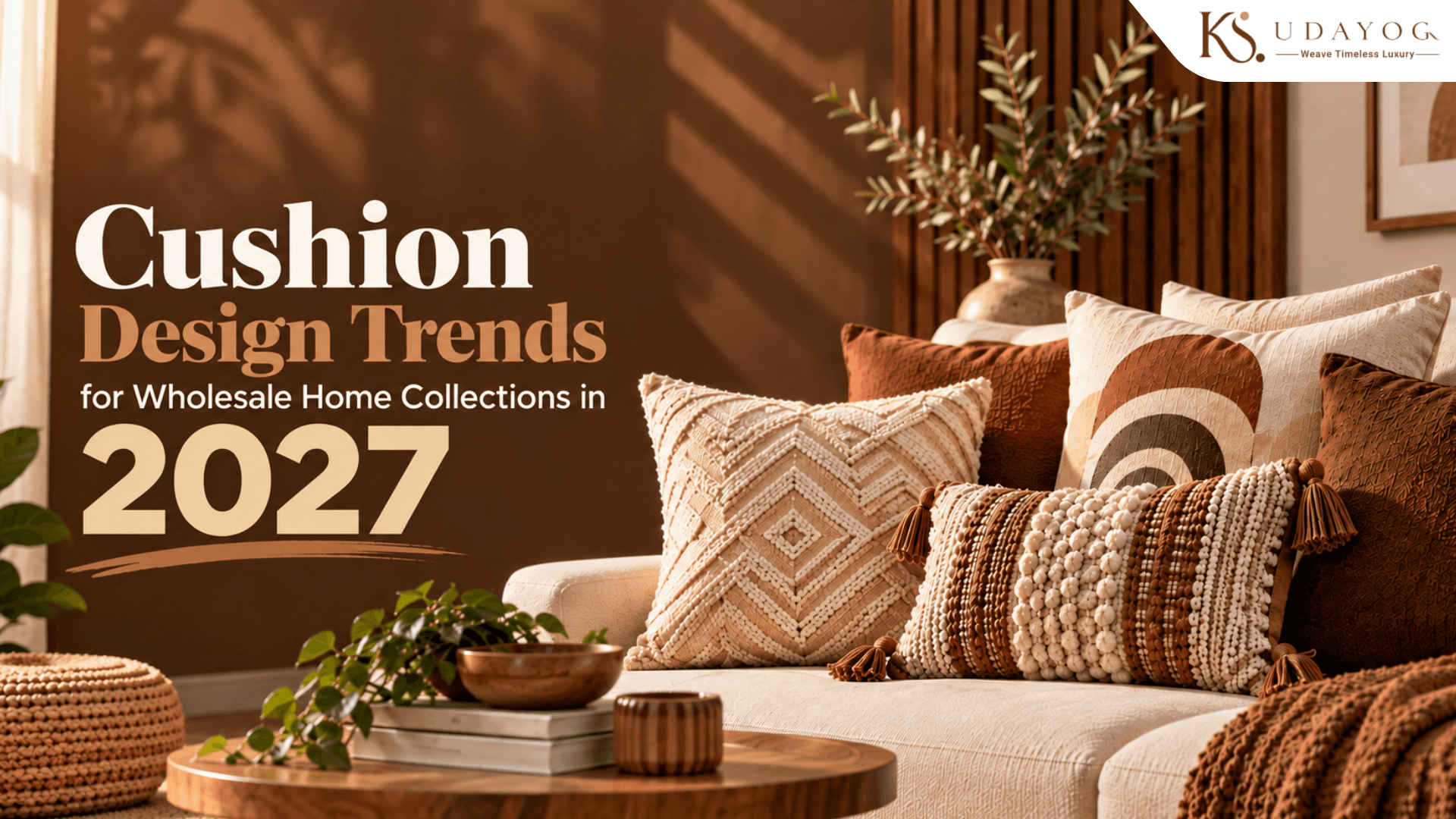 Cushion Design Trends for Wholesale Home Collections in 2027