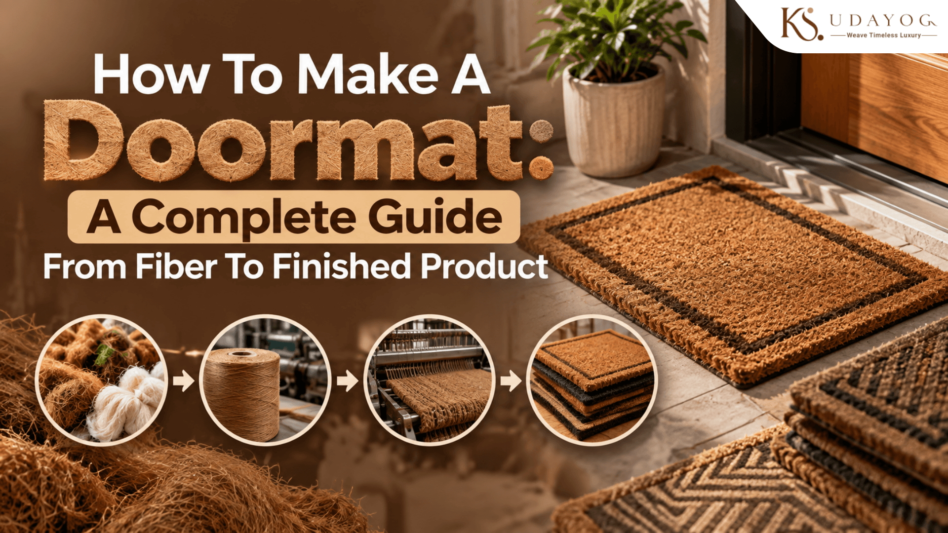 How To Make A Doormat: A Complete Guide From Fiber To Finished Product