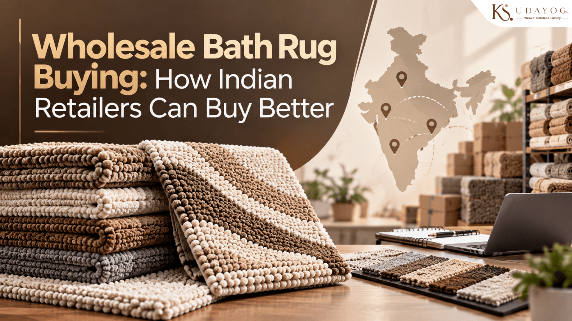 Wholesale Bath Rug Buying: How Indian Retailers Can Buy Better