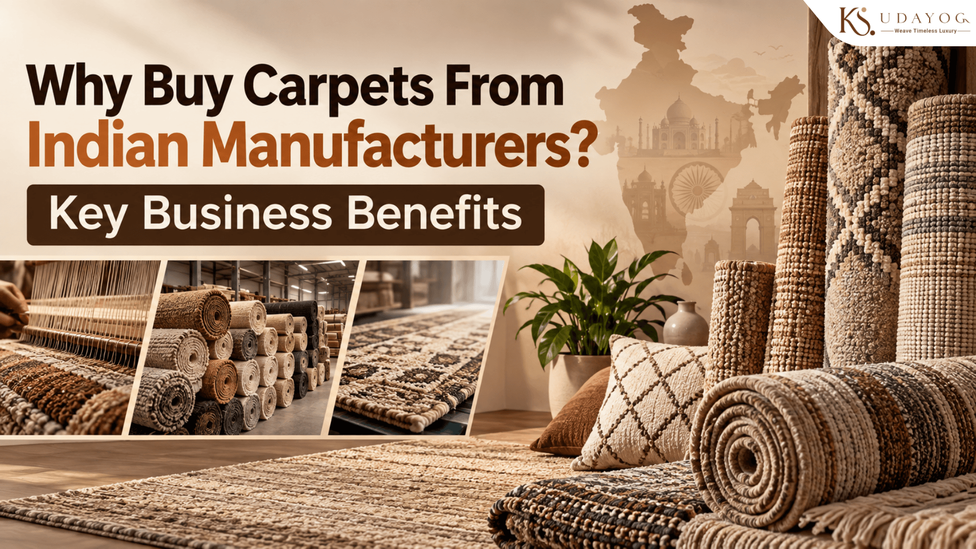 Why Buy Carpets From Indian Manufacturers? Key Business Benefits