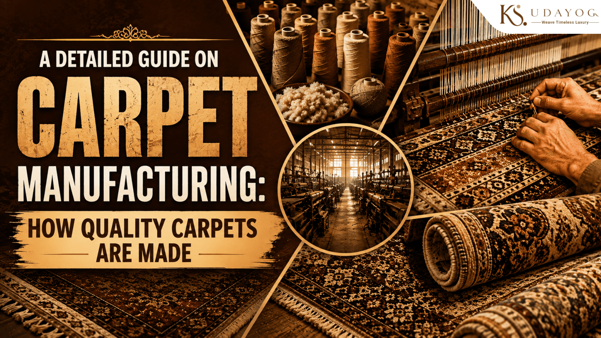 A Detailed Guide on Carpet Manufacturing: How Quality Carpets Are Made